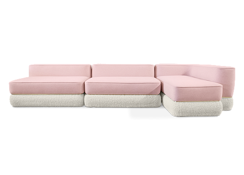 Keaton Pink Sofa