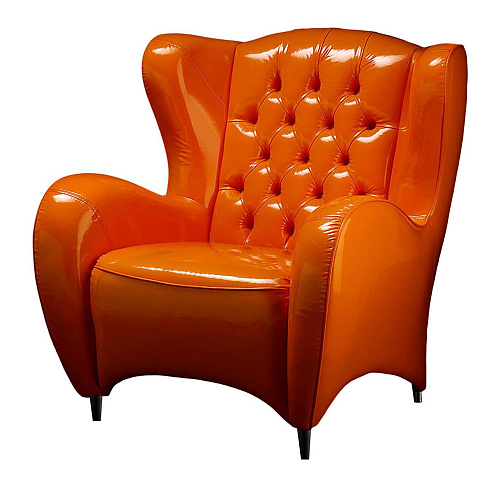 Schinke Cognac Tone Armchair