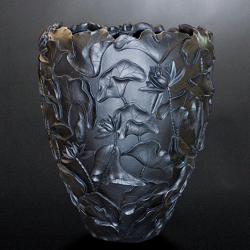 Lotus Crafted Vase