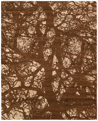 Mauro Giant Tree Brown Rug