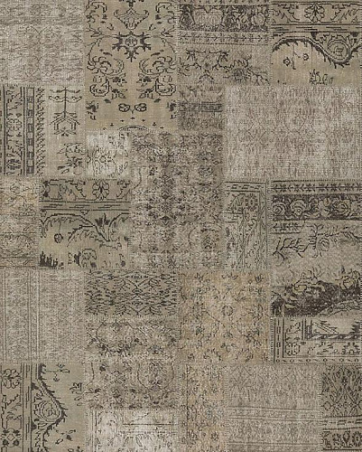 Mink Patchwork Rug