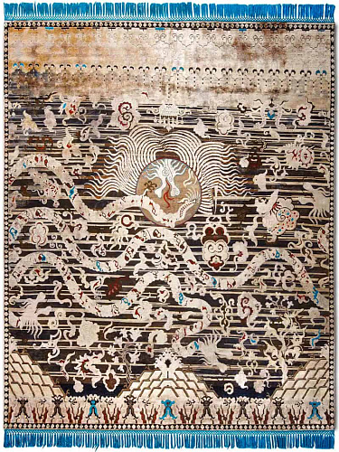 Dragon Hand-Knotted Rug