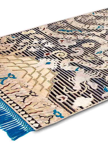 Dragon Hand-Knotted Rug