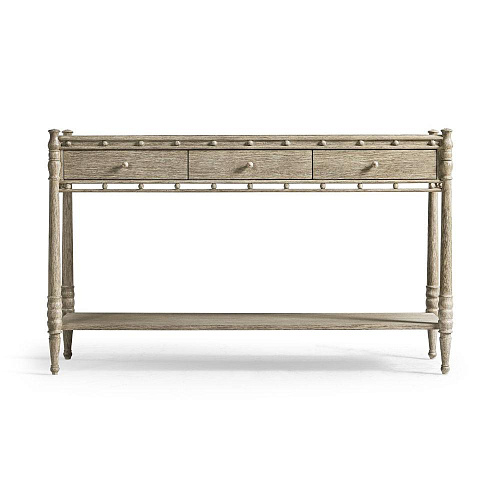 Morris Console Greyed Oak