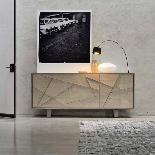 Materia Geometria Unique 3-Doors Sideboard