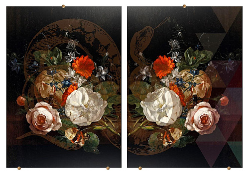 Fancy Bouquet Decorative Panel