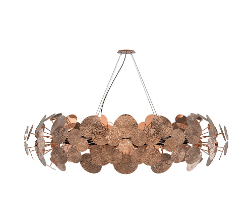 Gravity Copper Statement Chandelier