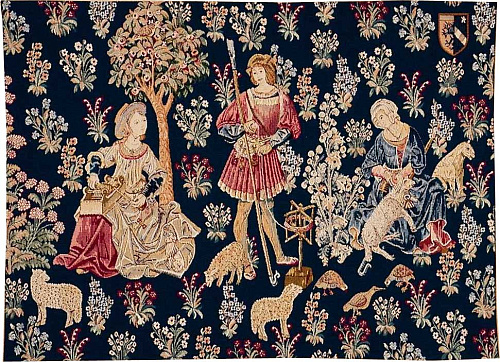 Wool Work without Border Tapestry