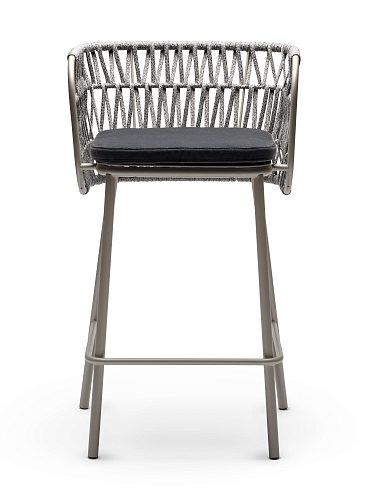 Jujube Black Sand Outdoor Bar Stool