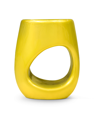 Tectonic Citrine Accent Stool