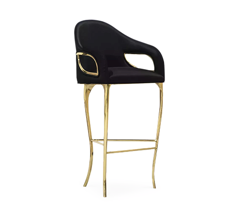 Chandra Highback Designer Bar Stool