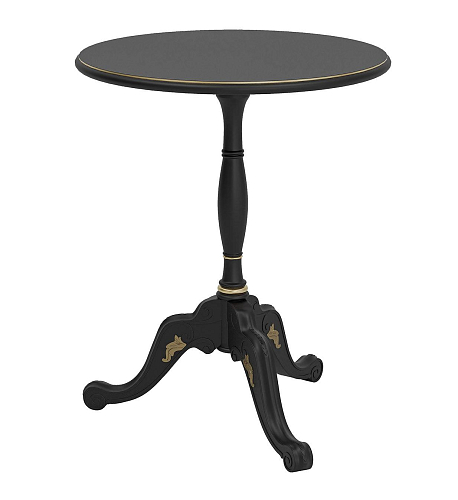 Black Side Table
