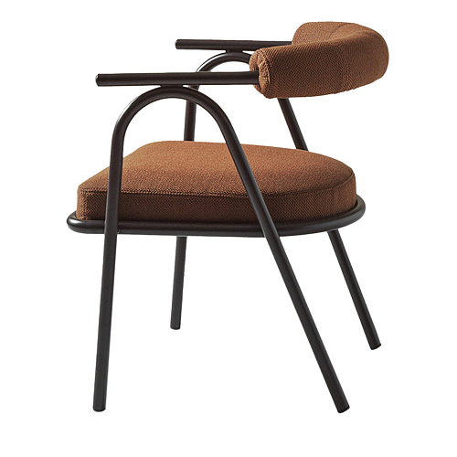 Baba Brown Modern Italian Armchair