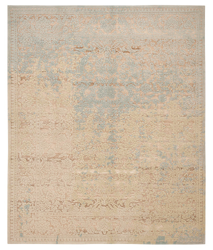 Mauro Angaa Grey Aqua Rug