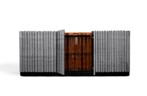 Harmony Nickel Deluxe Sideboard