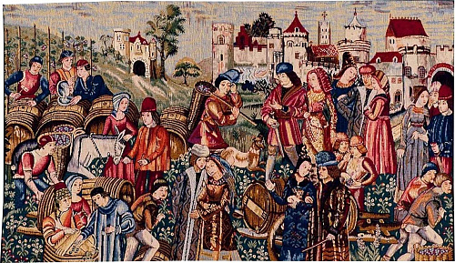 Wine Market Tapestry