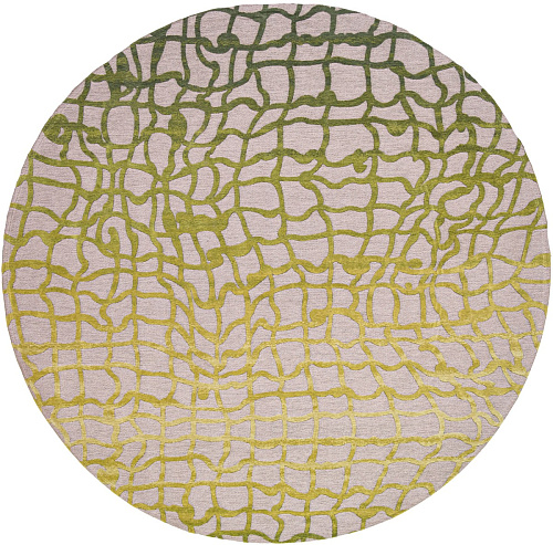 Republic Green 9204 Round Rug