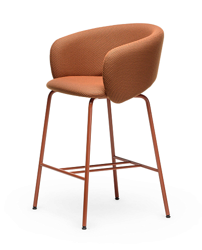 Bel Terracotta Bar Stool