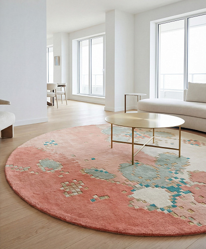 Coral Blossom Rug