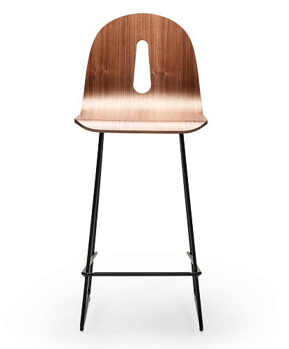 Gotham Black Ash Bar Stool