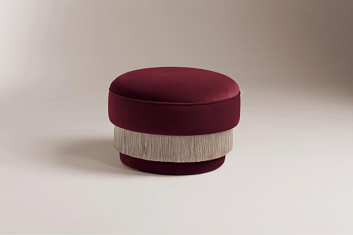 La Folie Red Pouf