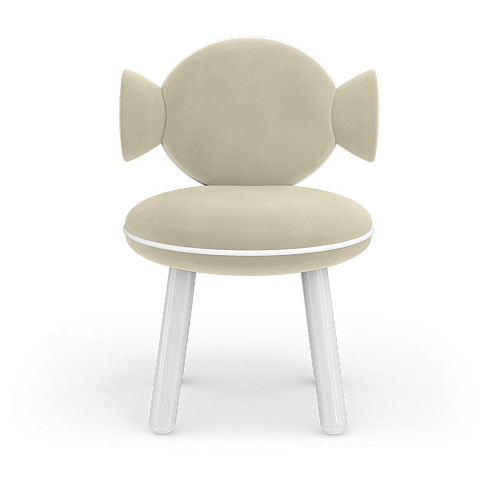 Lollipop Cream Children's Chair