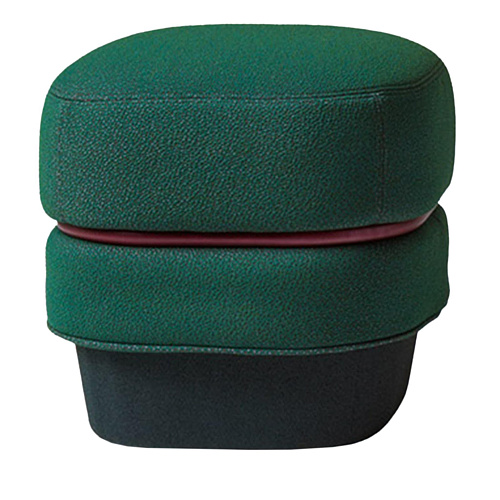 Chemise Green Italian Pouffe
