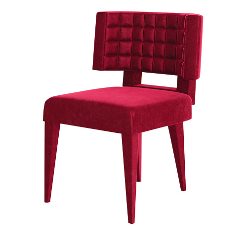 Shirley Red Metal Chair