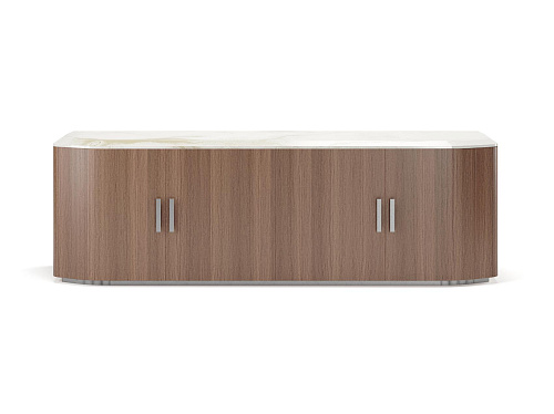 Bruce Wood & Marble Sideboard