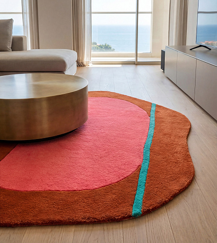 Crimson Form Rug