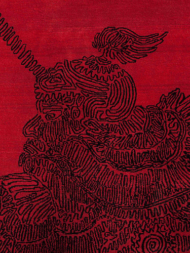 Intrigue Japonaise Hand-Woven Rug