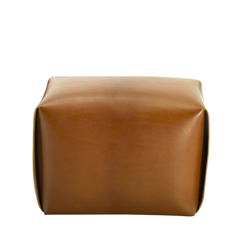Bao Leather Pouf