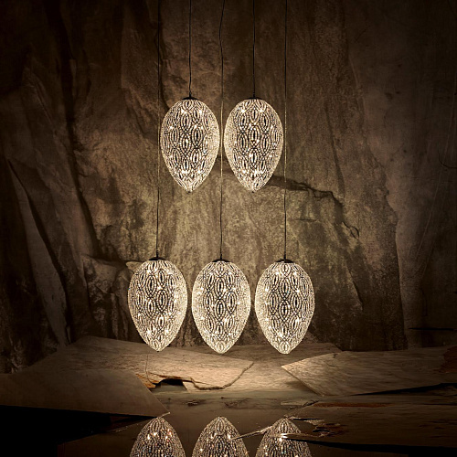 Arabesque Egg Feature Chandelier