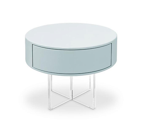 Nimbus Blue Bedside Table