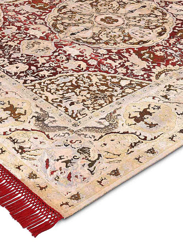 Gold Luxury Hand-Knotted Rug