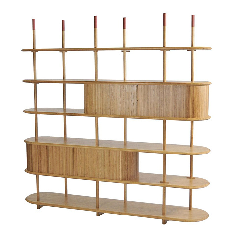 Oak Modular Bookcase