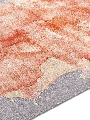 Mono Rose Luxury Hand-Knotted Rug